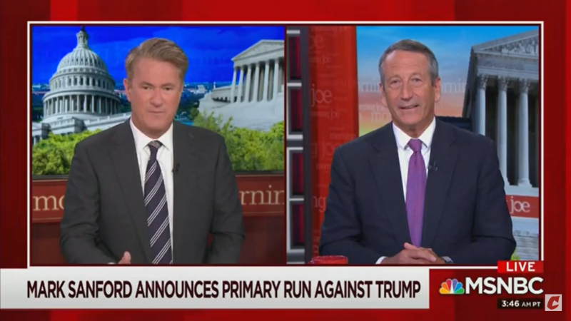 Trump Challenger Mark Sanford Refuses To Say If The President Is A Republican