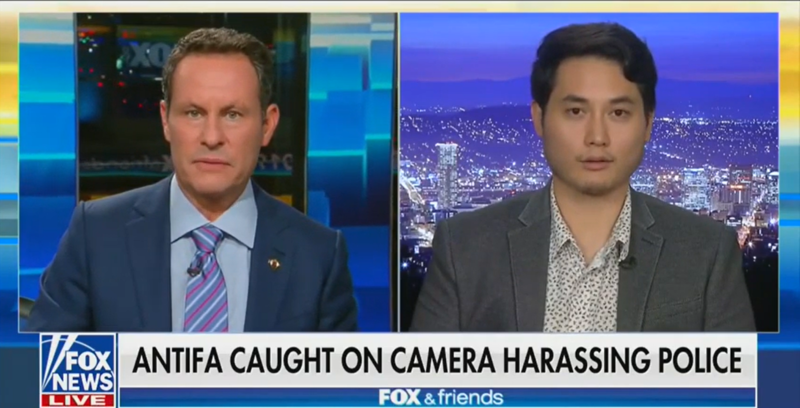 Andy Ngo Tells Fox News: Masked Antifa Children Harassed Portland Police