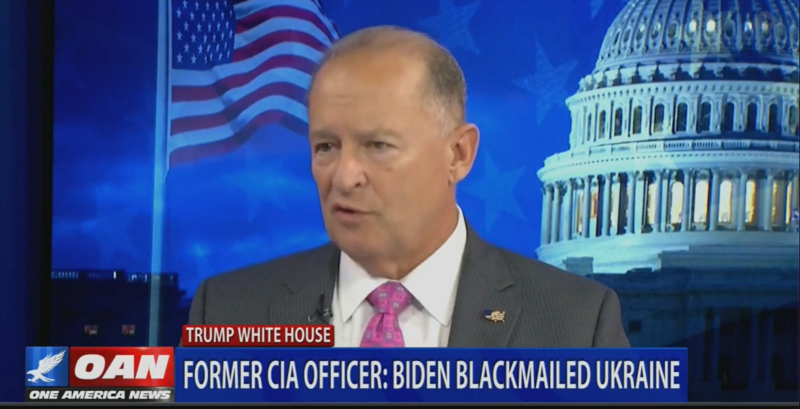 Former CIA Officer Tells OANN: Biden Admitted He Was ‘Essentially’ Blackmailing Ukraine