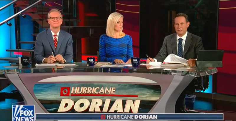 Fox & Friends Downplay Hurricane Dorian To Deny Climate Change: ‘Keep This In Perspective’