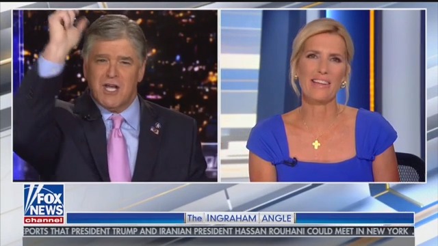 Hannity Complains That Ingraham Didn’t Air End of Trump Rally: ‘We Were Right at the Crescendo!’
