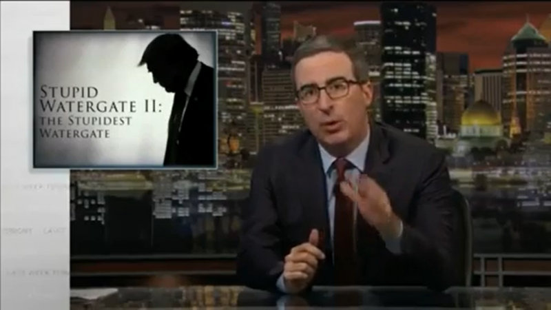 John Oliver On Trump: ‘When the President Does It, It Has to Be Illegal’