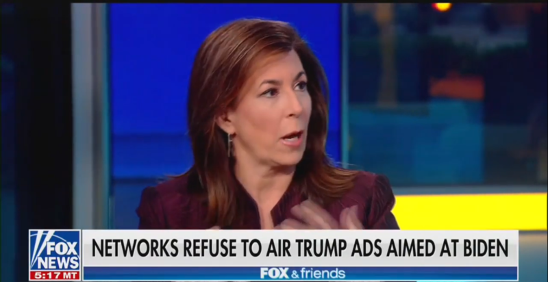 Fox’s Tammy Bruce: Networks Refusing to Air Inaccurate Trump Ad Are Like ‘State Media’ in ‘Totalitarian Societies’