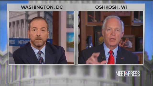 Chuck Todd Fires Back at GOP Sen. Ron Johnson for Spreading ‘Fox News Propaganda Stuff’