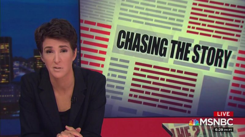 Maddow Bashes NBC Management Over Handling of Harvey Weinstein Story