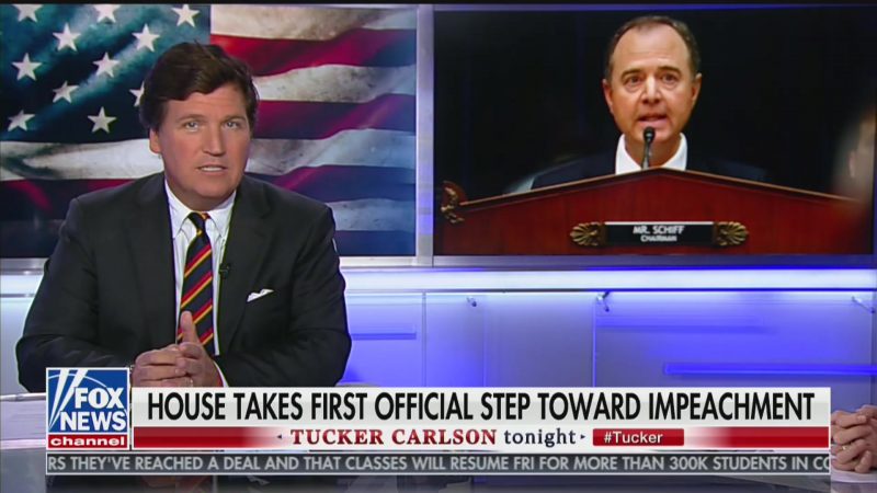 Tucker Gets Real Strange on Schiff: He Wrote ‘Steamy’ Impeachment Letters With His ‘Body Fluids’