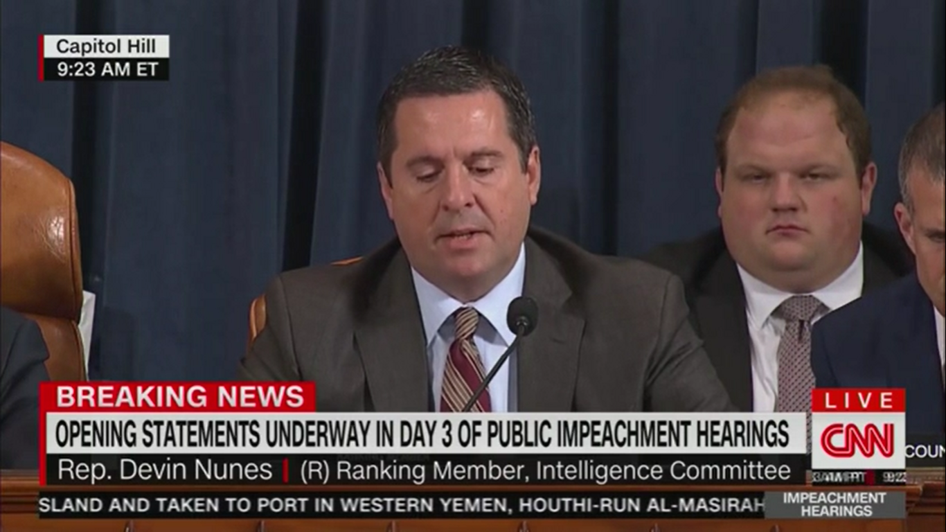 Devin Nunes Complains That Media Is ‘Libeling and Smearing’ John Solomon