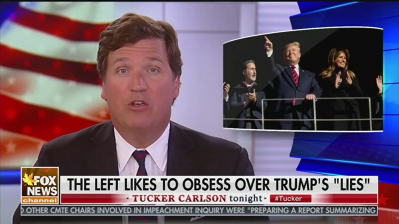 Tucker Carlson Calls Trump a ‘Full-Blown BS Artist’ as He Defends the President’s Lies