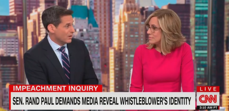 CNN’s John Berman Calls Rand Paul ‘Cowardly’ for Wanting to Out Whistleblower: ‘He’s a Small Man’