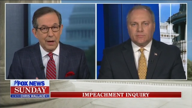 Steve Scalise Stumbles When Grilled by Fox’s Chris Wallace on Impeachment
