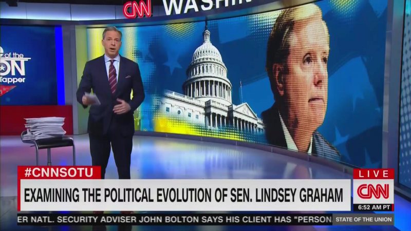 Tapper Calls Out Lindsey Graham: ‘Coherence Is Not Particularly Evident’ in His Impeachment Position