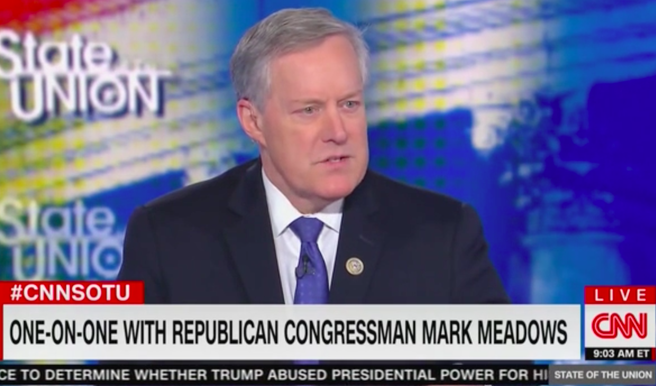 Mark Meadows Denies that Trump Asked Zelensky to Investigate the Bidens