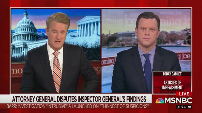 Joe Scarborough: Attorney General Barr ‘Really Should Be Disbarred’