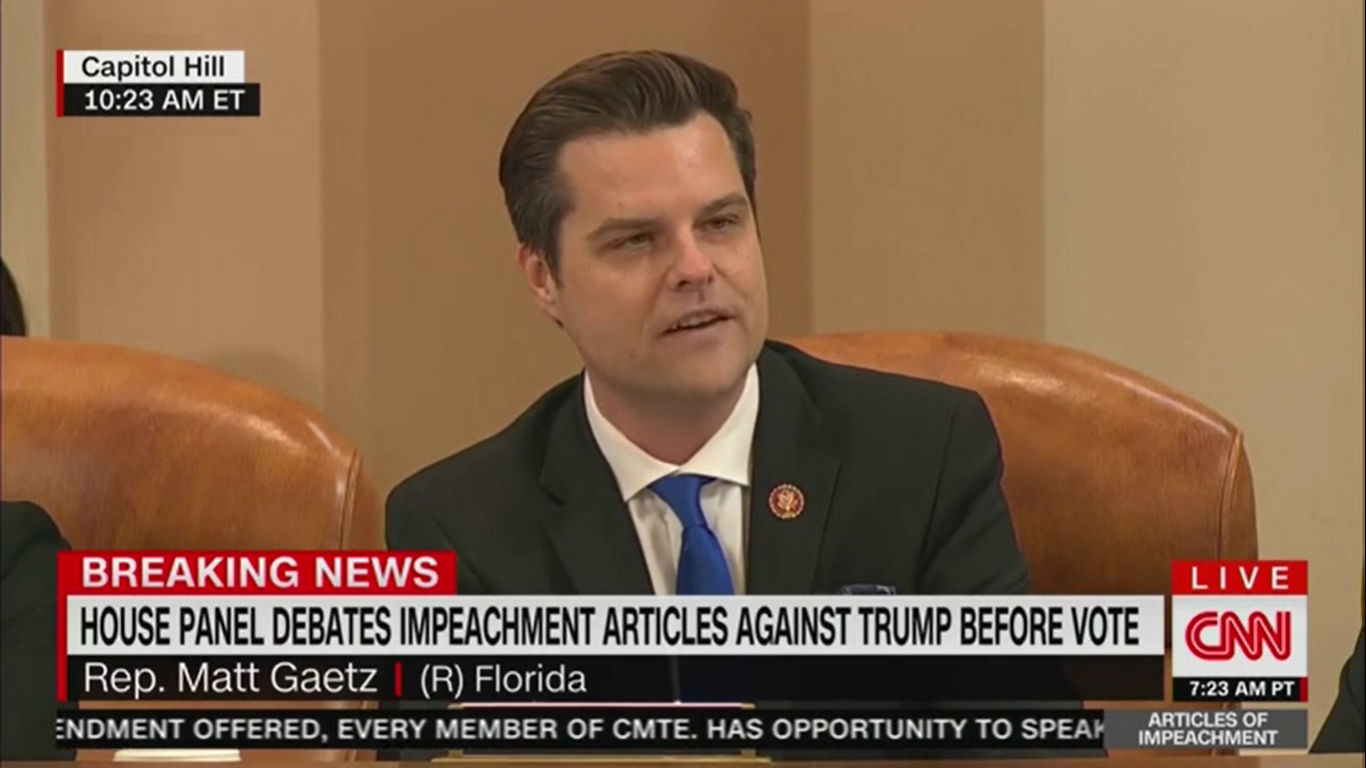 GOP Rep. Matt Gaetz Claims Republicans Didn’t Put the Country ‘Through This Nonsense’ When Obama Was President