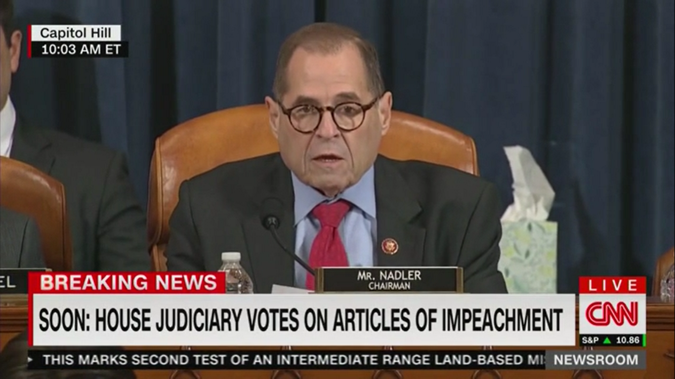 House Judiciary Committee Approves Both Articles of Impeachment Against President Trump