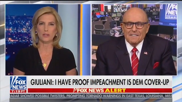 Rudy Giuliani Confesses to Fox News: ‘I Forced’ Yovanovitch Out of Ukraine