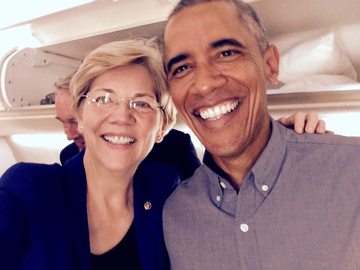Obama Has ‘Gone to Bat’ for Elizabeth Warren with Wealthy Democratic Donors
