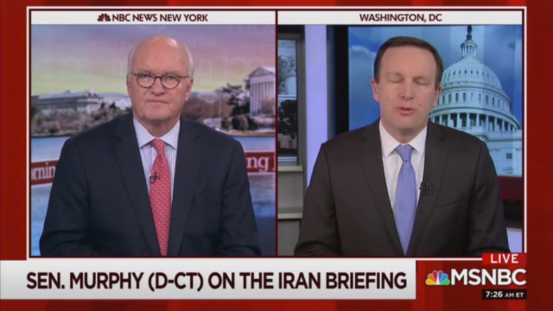Sen. Chris Murphy on White House Iran Briefing: ‘When the Questions Started to Get Tough, They Left’