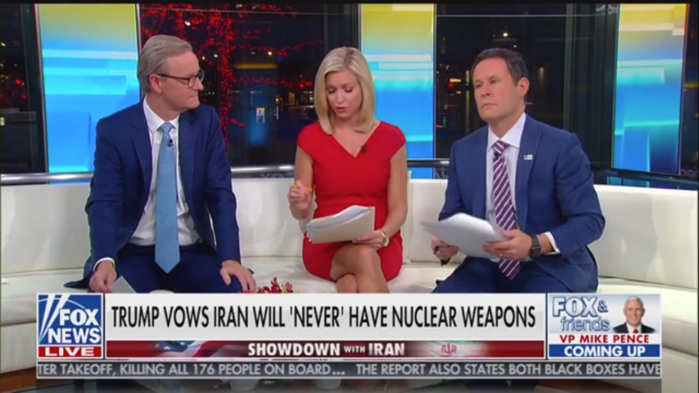 Fox’s Brian Kilmeade: Trump Criticizing Obama over Iran ‘Doesn’t Make Any Sense’