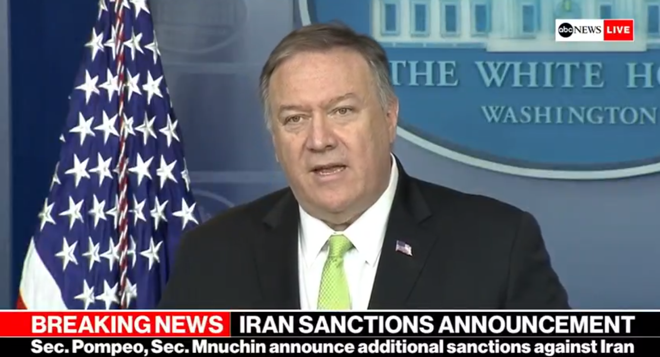 Trump Administration Announces New Sanctions on Iran Following Soleimani Killing