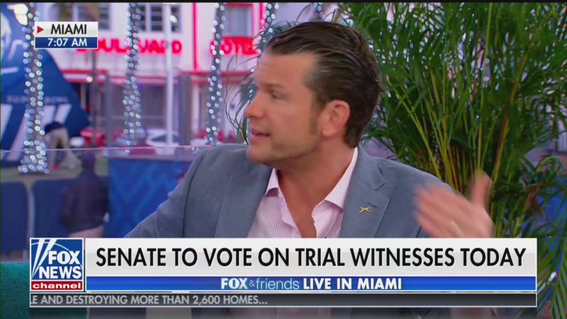 Fox’s Pete Hegseth: Ukraine Scandal Is ‘Learning Opportunity’ for Trump’s ‘Second Term’