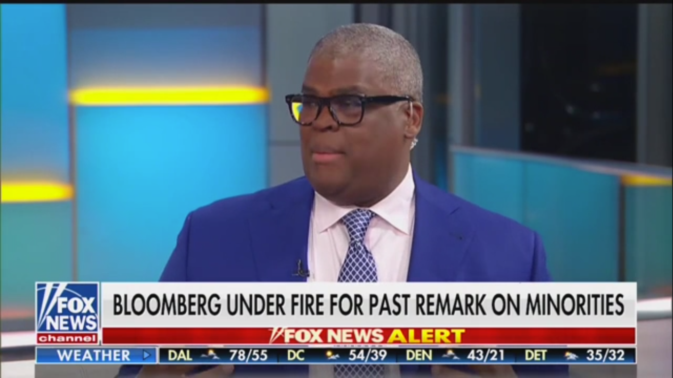 Fox’s Charles Payne Slams ‘Fake, Phony Black Leaders’ for Calling Trump Racist