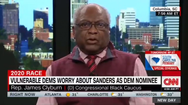 Rep. Jim Clyburn Compares Sanders to George McGovern: He Could ‘Cause Down-Ballot Chaos’