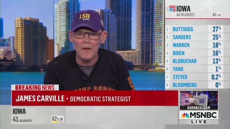 James Carville Goes Off On Bernie and State of Democratic Party: ‘I’m Scared to Death!’