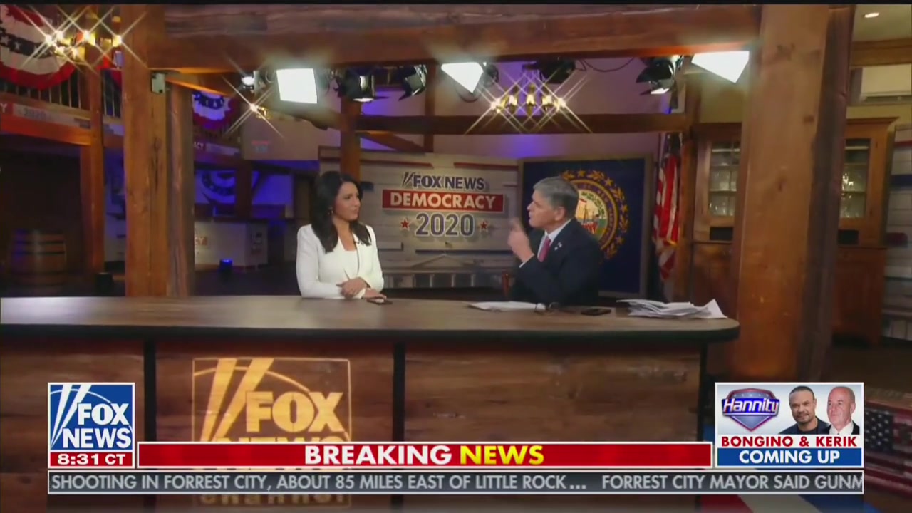 Tulsi Gabbard to Hannity: I Support Trump Firing Vindman and Sondland