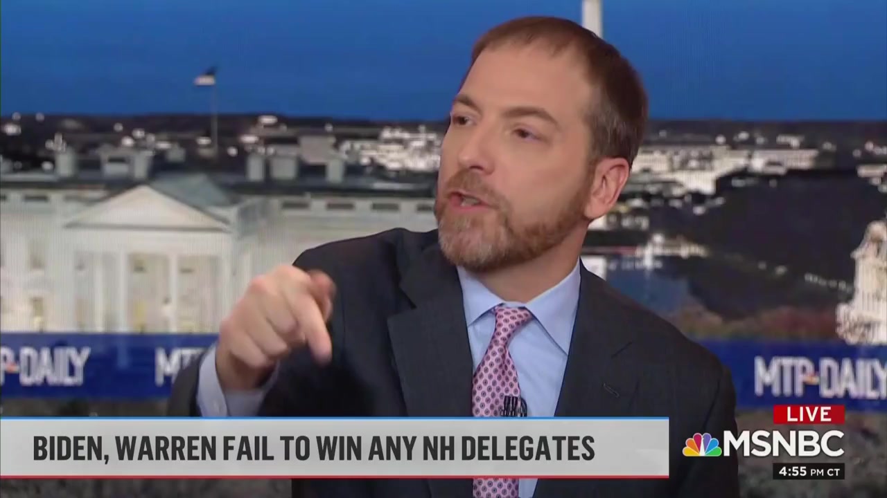 Chuck Todd Says He Doesn’t Understand How Bernie Sanders Is ‘Considered a Frontrunner’