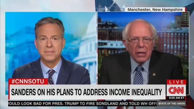 Bernie Chastises Tapper for Asking About Comments He Made in 1974: You Want My ‘3rd Grade Essay’ Too?!