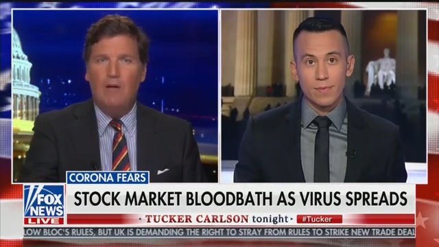 Tucker Carlson Brings on AOC Creepshot Guy to Discuss Coronavirus Crisis