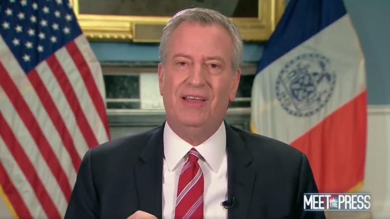 Bill de Blasio: ‘If the President Doesn’t Act, People Will Die Who Could Have Lived Otherwise’