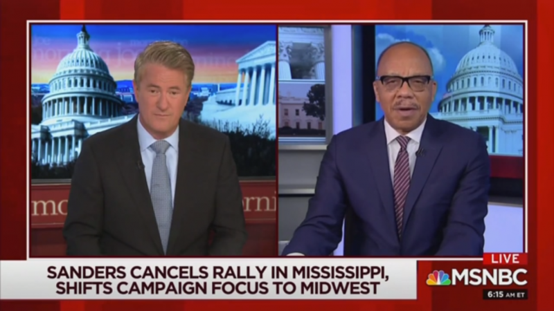 ‘Morning Joe’ on Sanders’ Lack of Black Support: ‘There’s No Way You’re Gonna Be the Democratic Nominee’