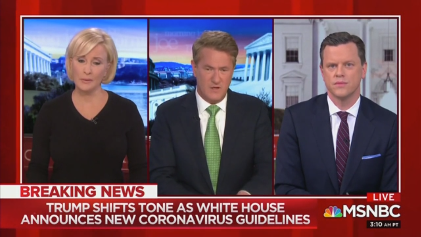 Joe Scarborough’s Stark Warning on Covid-19: ‘This Isn’t Like 9/11, This is Like World War II’