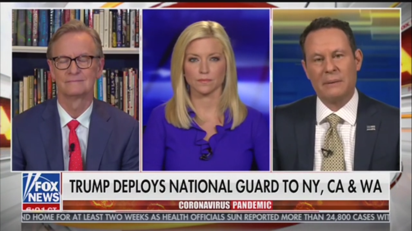 Fox News’ Brian Kilmeade Falsely Claims ‘No-one’s Experienced a Pandemic Before’