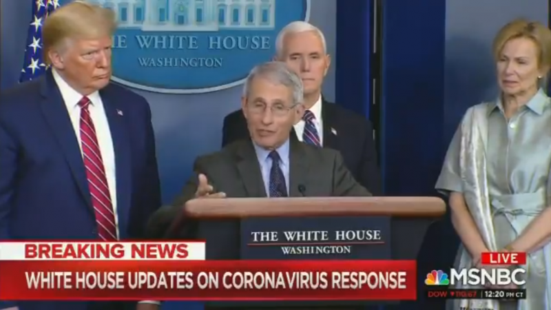 Trump Is Reportedly ‘Losing His Patience’ With Dr. Anthony Fauci