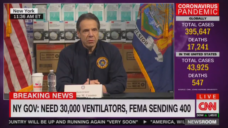 New York Governor Andrew Cuomo on Coronavirus: “My Mother Is Not Expendable!”