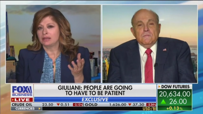 Rudy Giuliani Praises Trump and Cuomo for ‘Superb and Bipartisan’ Leadership