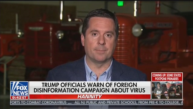 Devin Nunes Complains That ‘Media Freaks’ Are Distorting His Comments About Going to ‘Your Local Pub’
