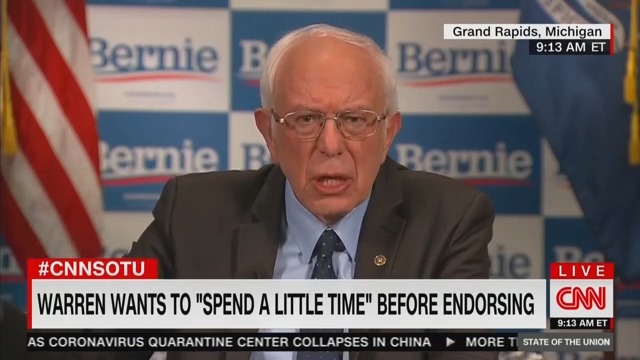 Bernie Appears to Distance Himself From Attacks on Biden’s ‘Cognitive Decline’