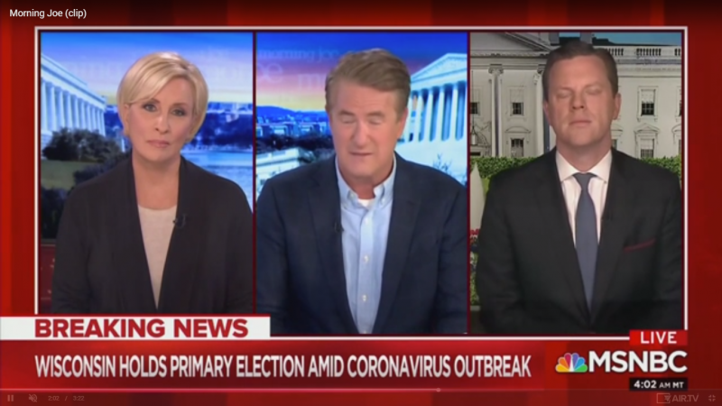 Joe Scarborough Slams Wisconsin Election: ‘Most Extraordinarily Reckless Thing I’ve Seen in My Political Life’