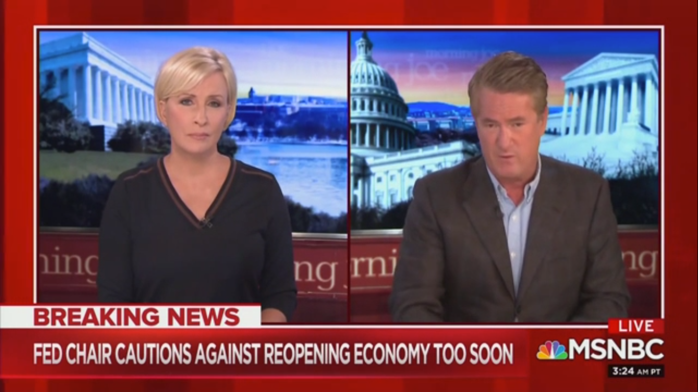 Joe Scarborough to Trump: Fighting Coronavirus Isn’t Like ‘Inherting $400 Million from Your Daddy’