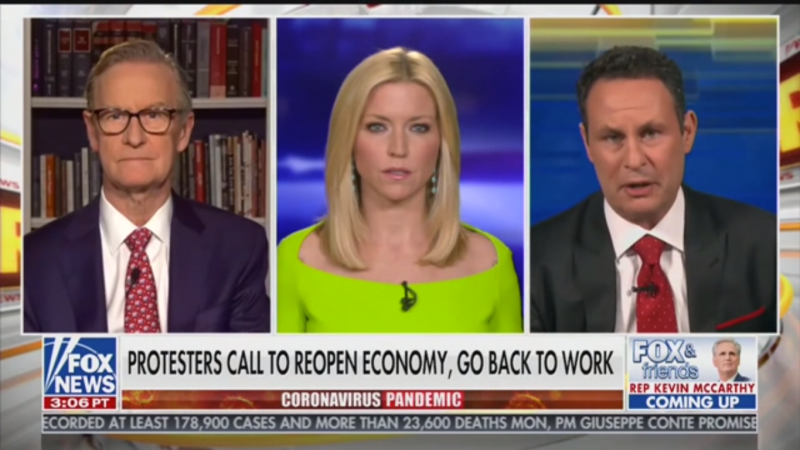 Fox’s Brian Kilmeade Wants Business to Reopen: ‘Start Treating the American People Like Adults’
