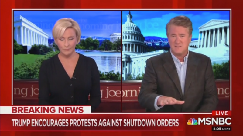 Joe Scarborough: ‘Trump Is Doing Just Like the Communist Chinese Are Doing’ in Shifting Blame