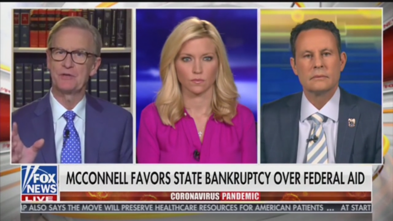 Fox’s Steve Doocy Suggests Letting Some States Go Bankrupt So They Can Cut Pensions