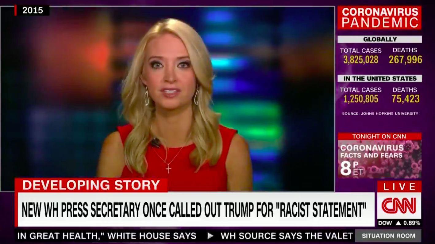 Kayleigh McEnany on Trump in 2015: ‘I Don’t Want to Claim This Guy’
