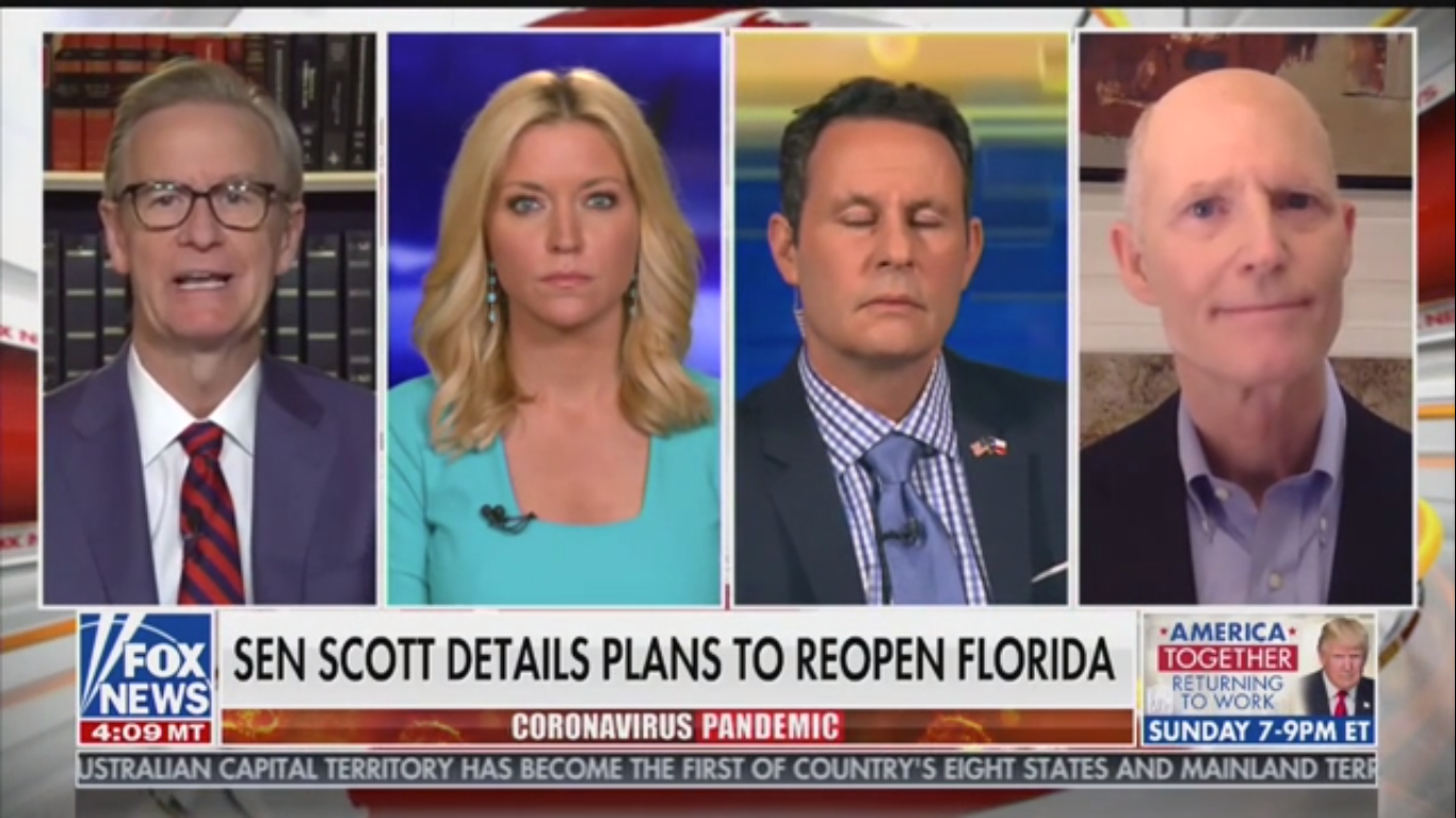 Fox’s Brian Kilmeade Wonders if Closing California Beaches Was to Hurt ‘Conservative Enclaves’