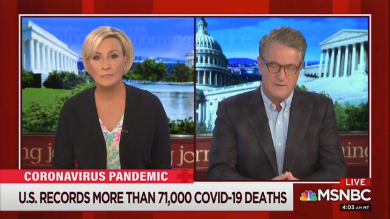 Joe Scarborough: Trump Wants to Disband Coronavirus Task Force Because It’s Hurting Him Politically