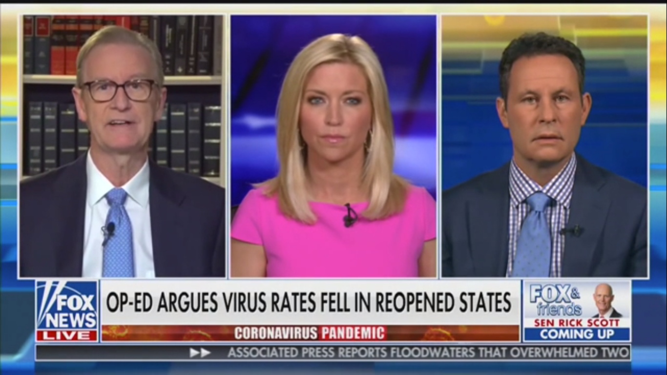 Fox’s Brian Kilmeade Compares Lockdowns to Dropping ‘A Nuclear Bomb on a Country’